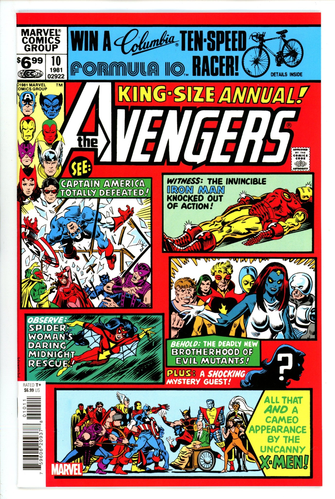 Avengers Annual Vol 1 10 Facsimile (2024)