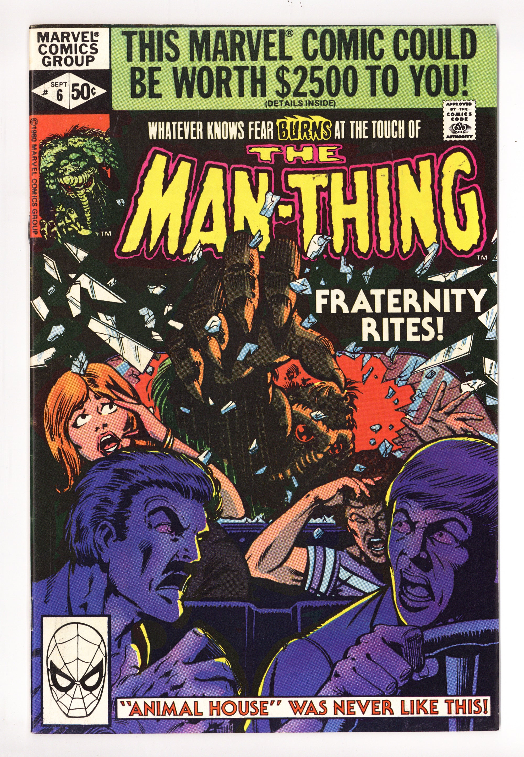 Man-Thing Vol 2 6 High Grade (1980) 