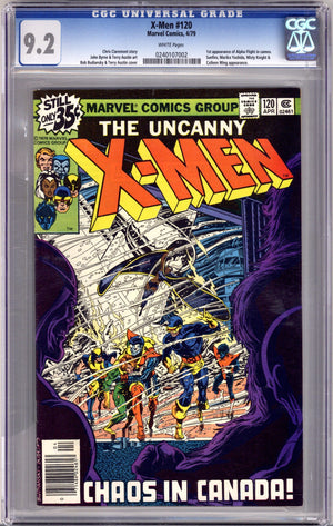 The X-Men Vol 1 120 CGC 9.2 (NM-) (1979)