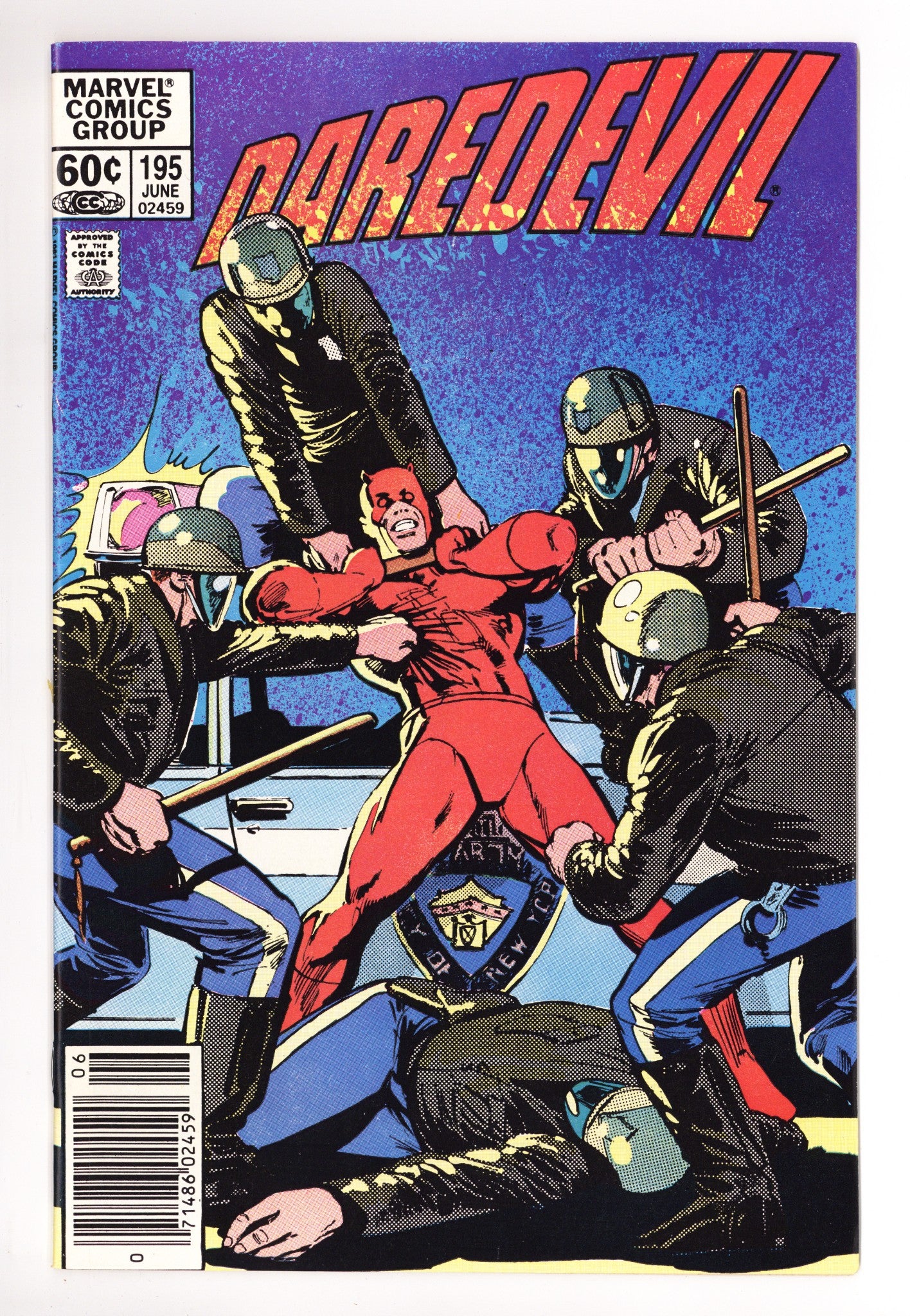 Daredevil Vol 1 195 Mid Grade (1983) Newsstand 