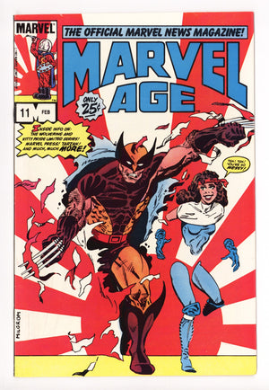 Marvel Age 11 Mid Grade (1984) 
