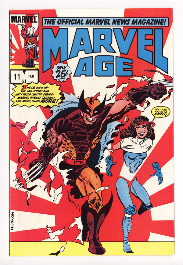 Marvel Age 11 Mid Grade (1984)