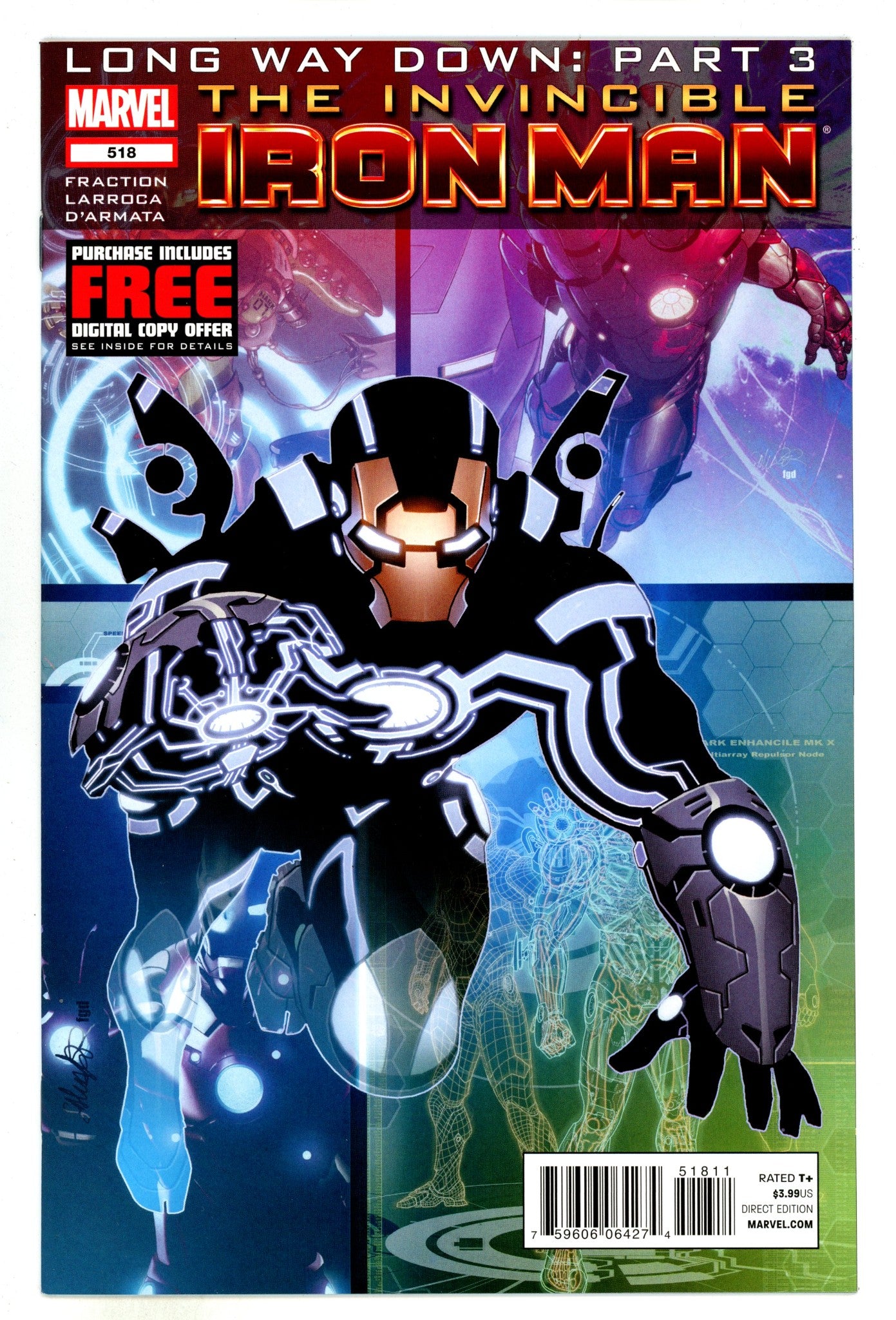 Invincible Iron Man Vol 1 518 High Grade (2012) 