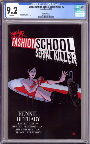 I Was a Fashion School Serial Killer 5 CGC 9.2 (NM-) (2025) Hillyard Variant