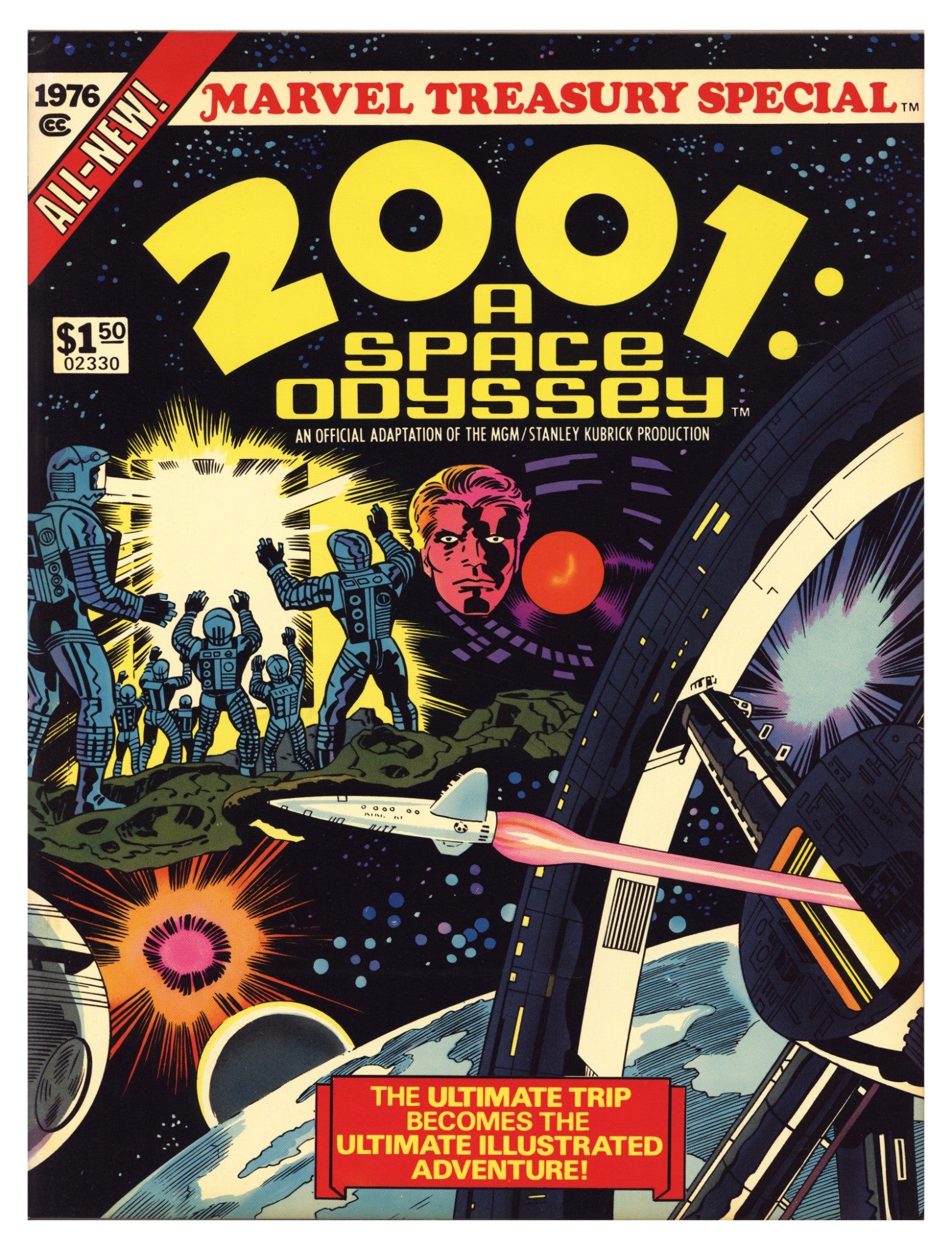 2001, A Space Odyssey 1 VF+ (8.5) (1976) 