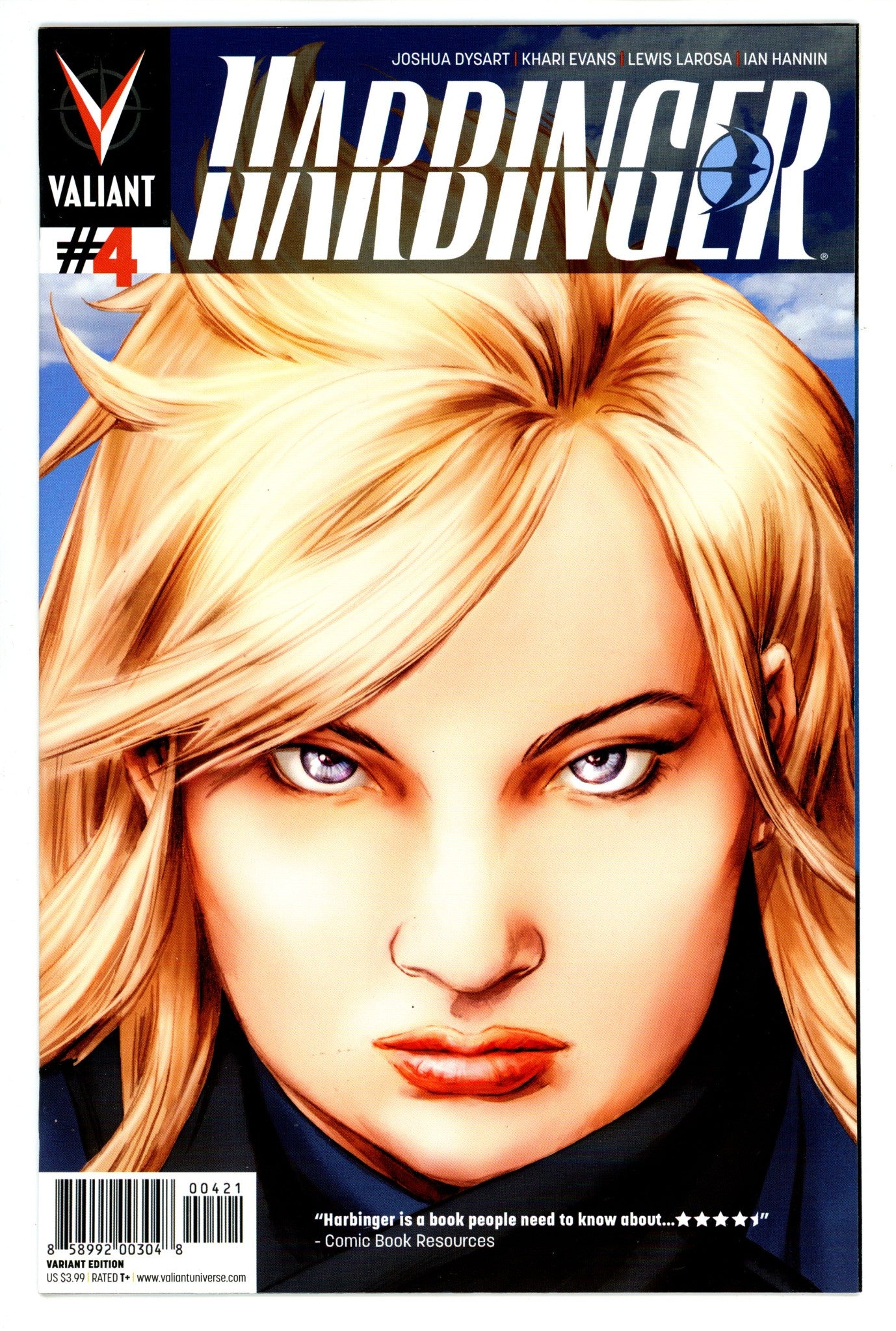 Harbinger Vol 2 4 High Grade (2012) Braithwaite Variant 
