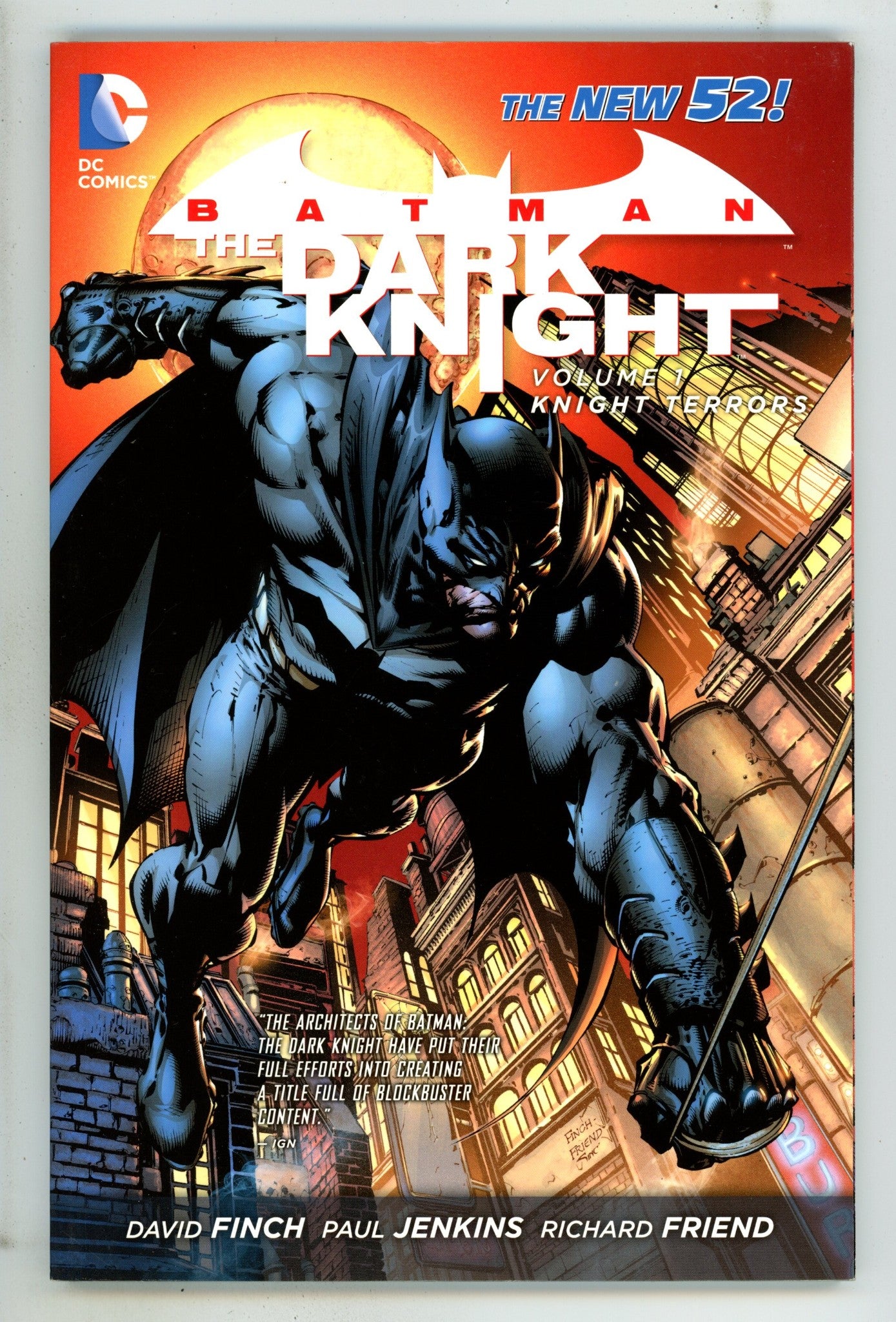 Batman: The Dark Knight TPB Vol 1 Mid Grade (2014) 3rd Print 