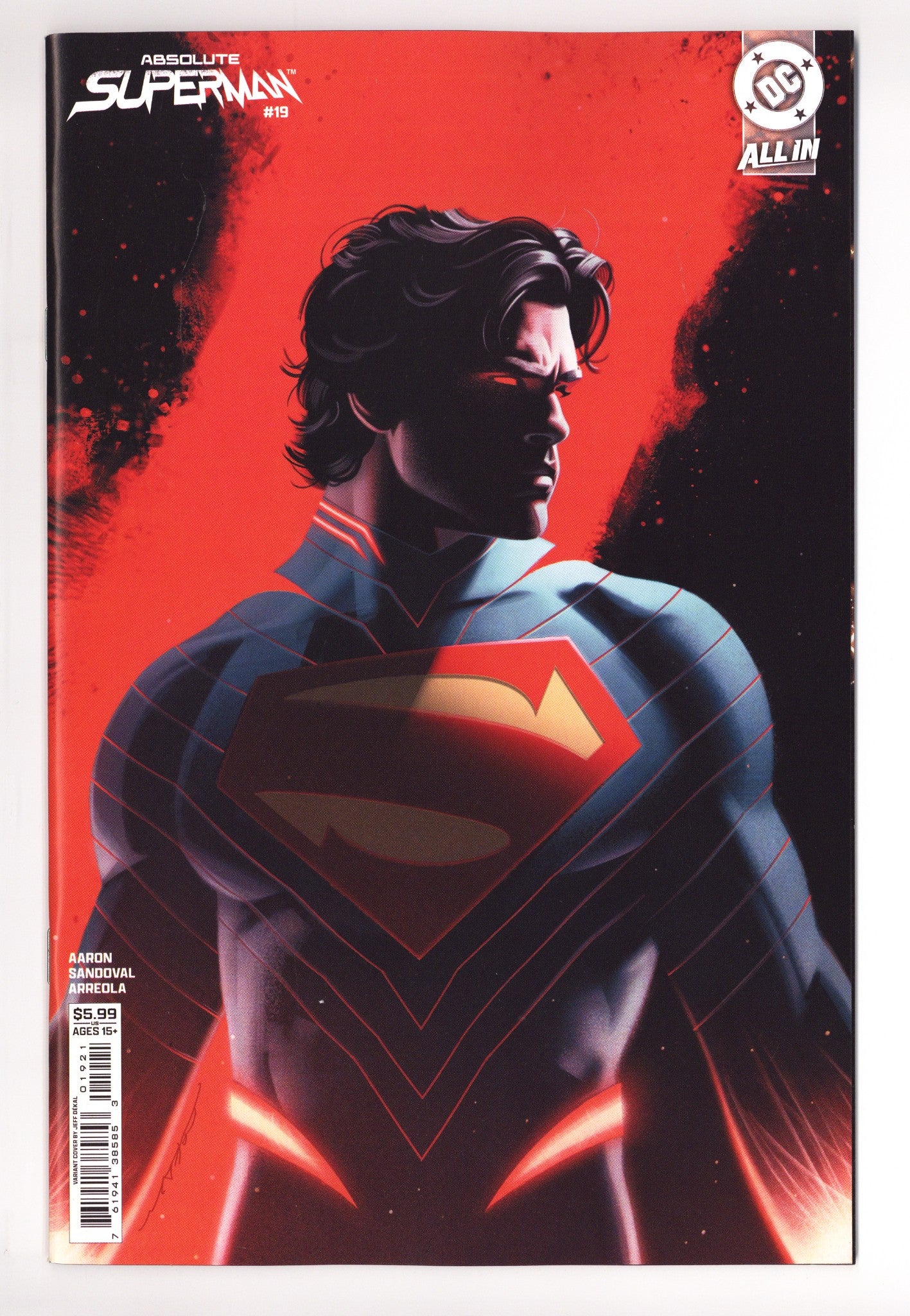 Absolute Superman 19 Dèkal Variant (2026)