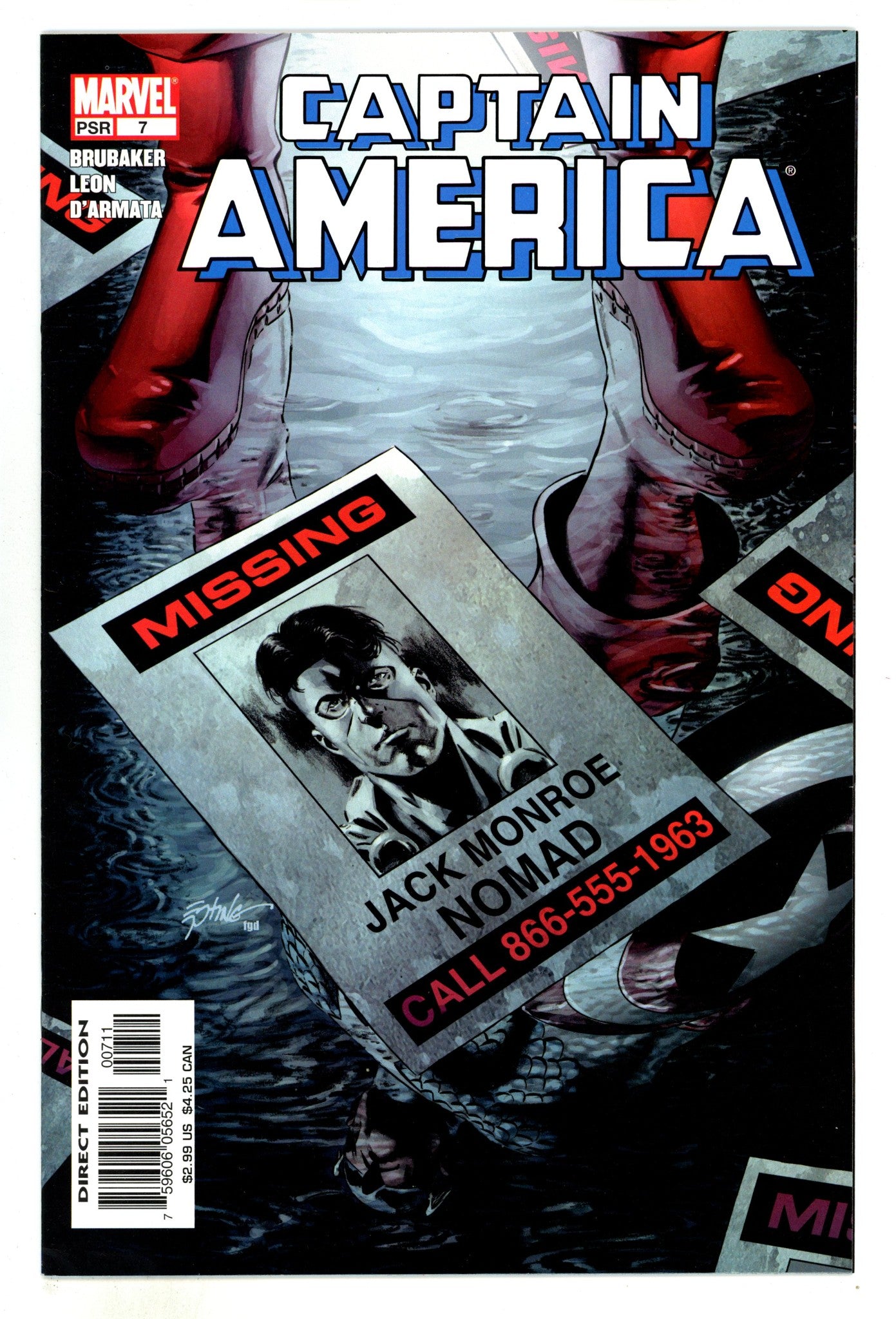 Captain America Vol 5 7 High Grade (2005) 