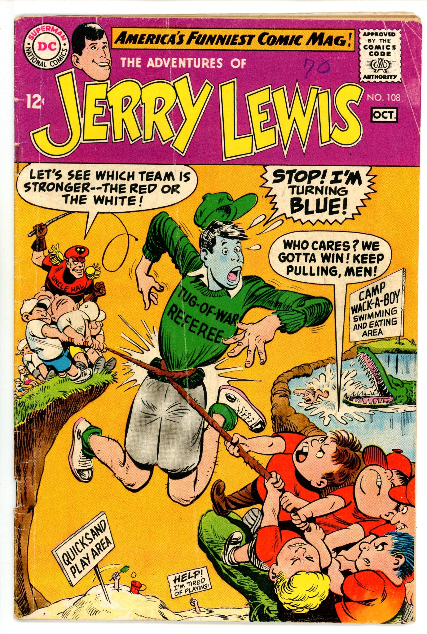 The Adventures of Jerry Lewis 108 VG (4.0) (1968) 