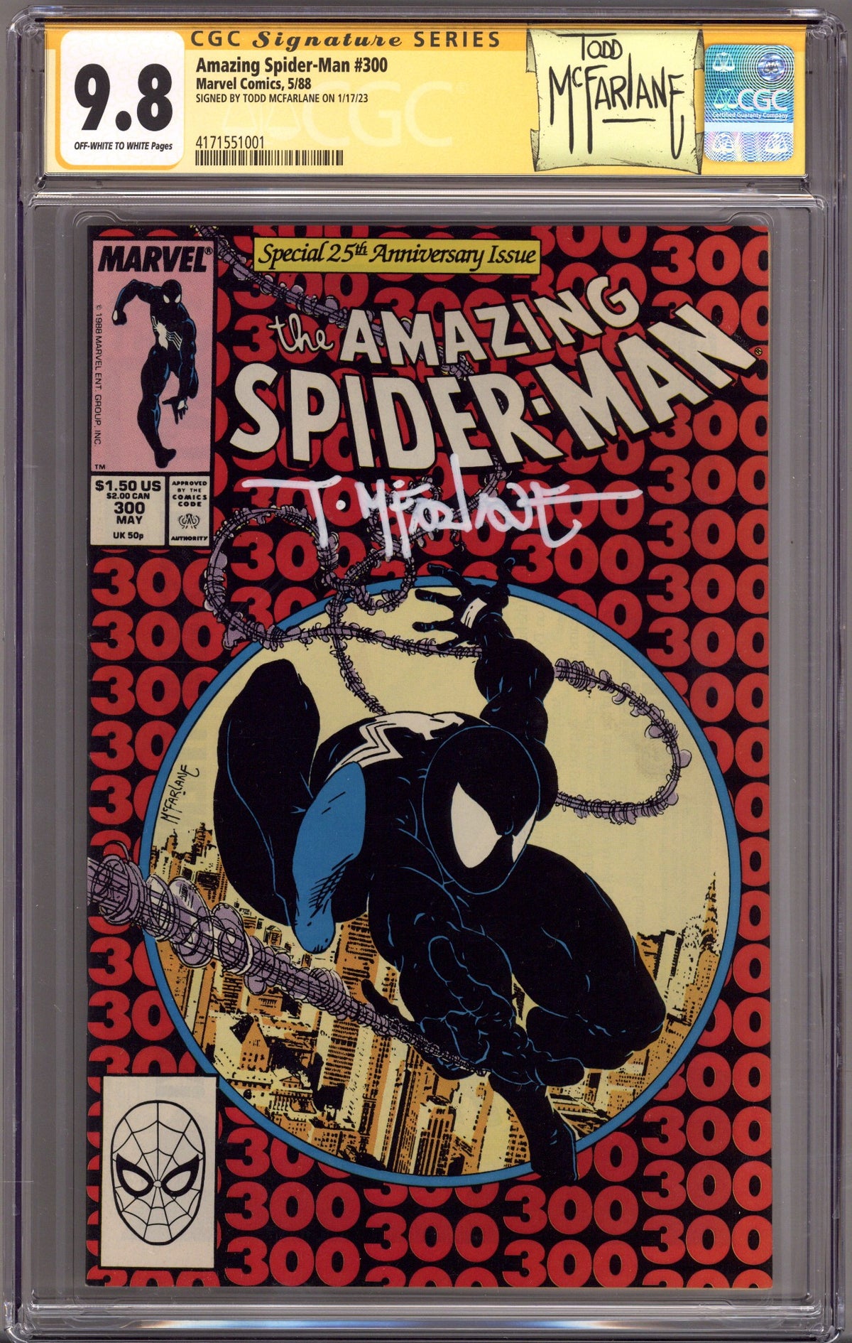 The Amazing Spider-Man Vol 1 300 CGC 9.8 (NM/M) Marv | CaptCan