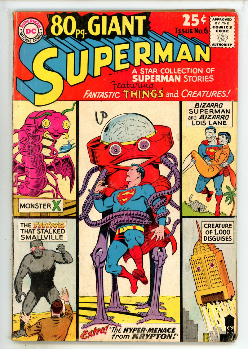 80 Page Giant Magazine 6 VG- (3.5) (1965) 