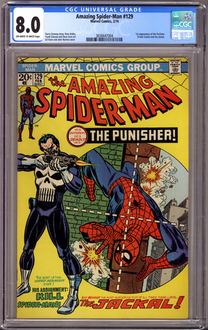 The Amazing Spider-Man Vol 1 129 CGC 8.0 (VF) (1973)