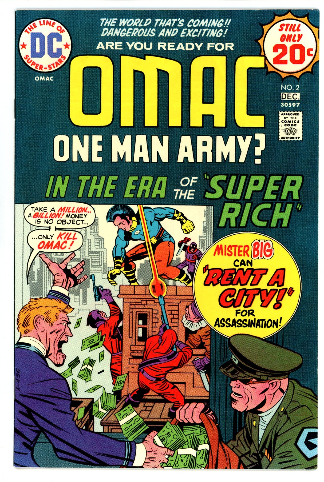OMAC Vol 1 2 VF/NM (9.0) (1974) 