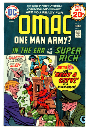 OMAC Vol 1 2 VF/NM (9.0) (1974)