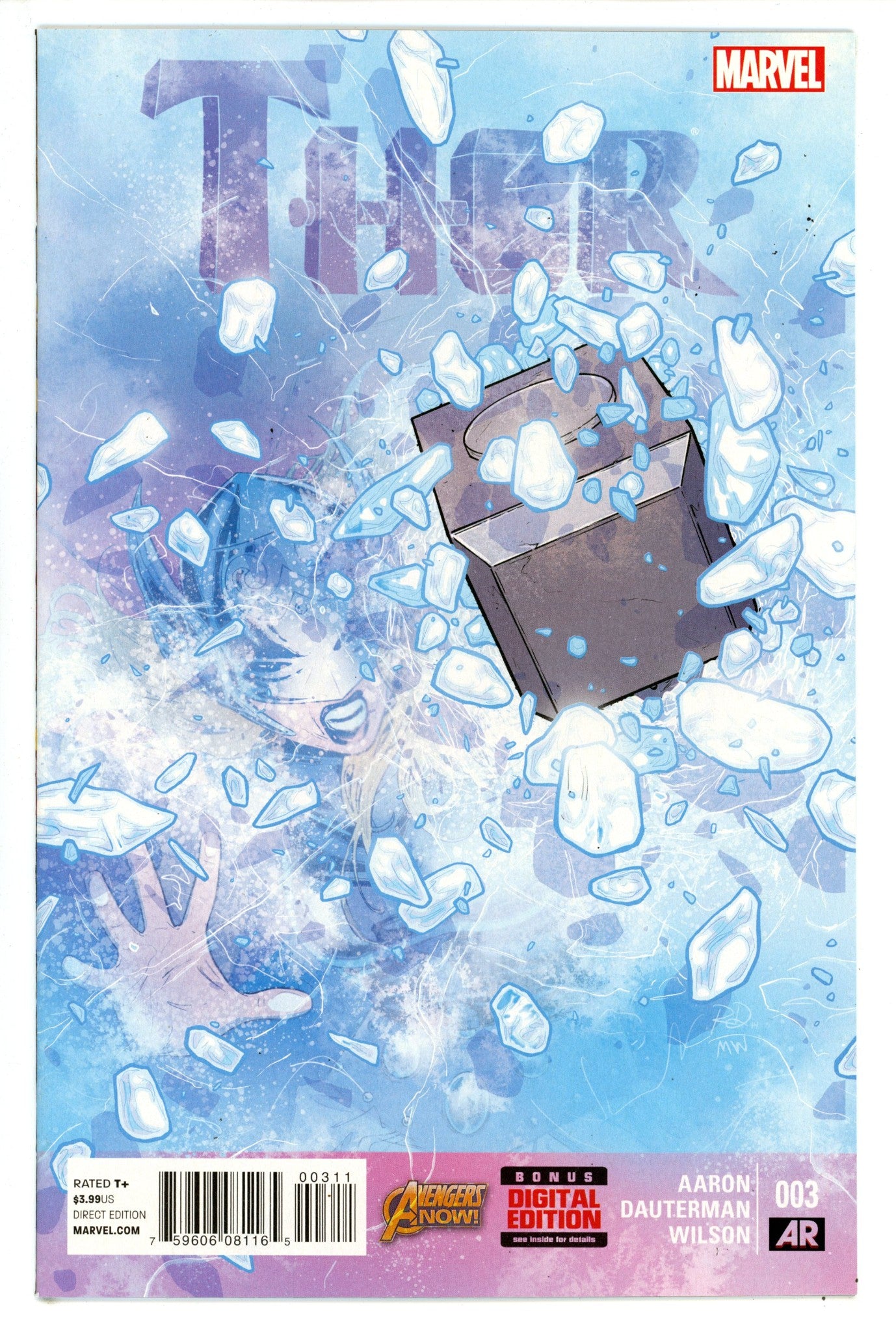 Thor Vol 4 3 NM- (9.2) (2015)