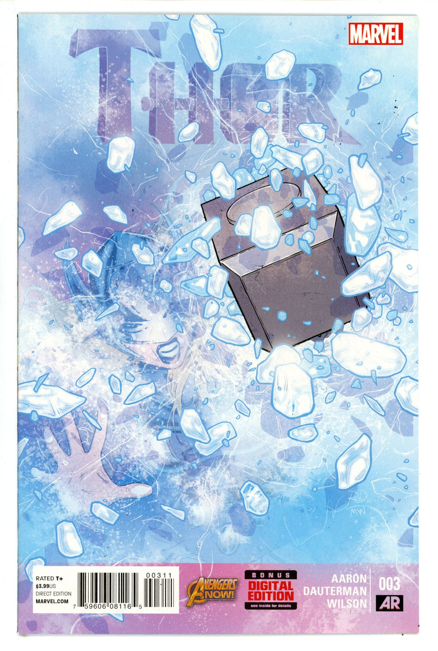 Thor Vol 4 3 NM- (9.2) (2015)