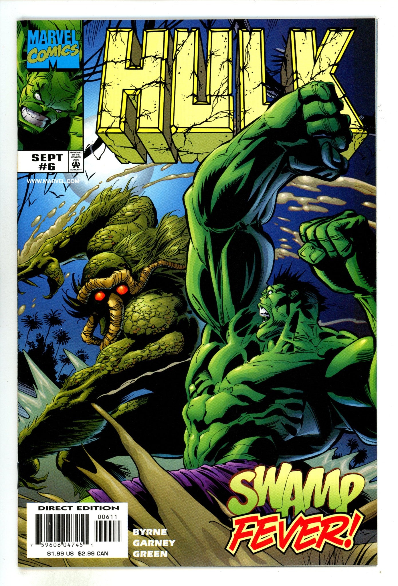 Hulk Vol 2 6 High Grade (1999) 