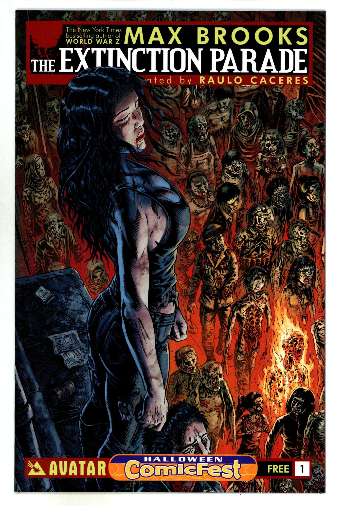 The Extinction Parade 1 High Grade (2013) ComicFest Variant 