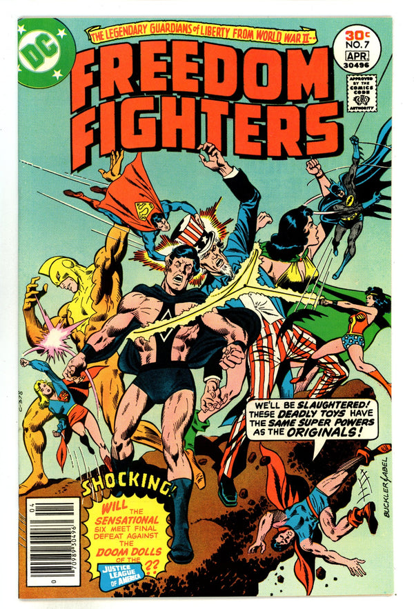 Freedom Fighters Vol 1 7 NM (9.4) (1977)
