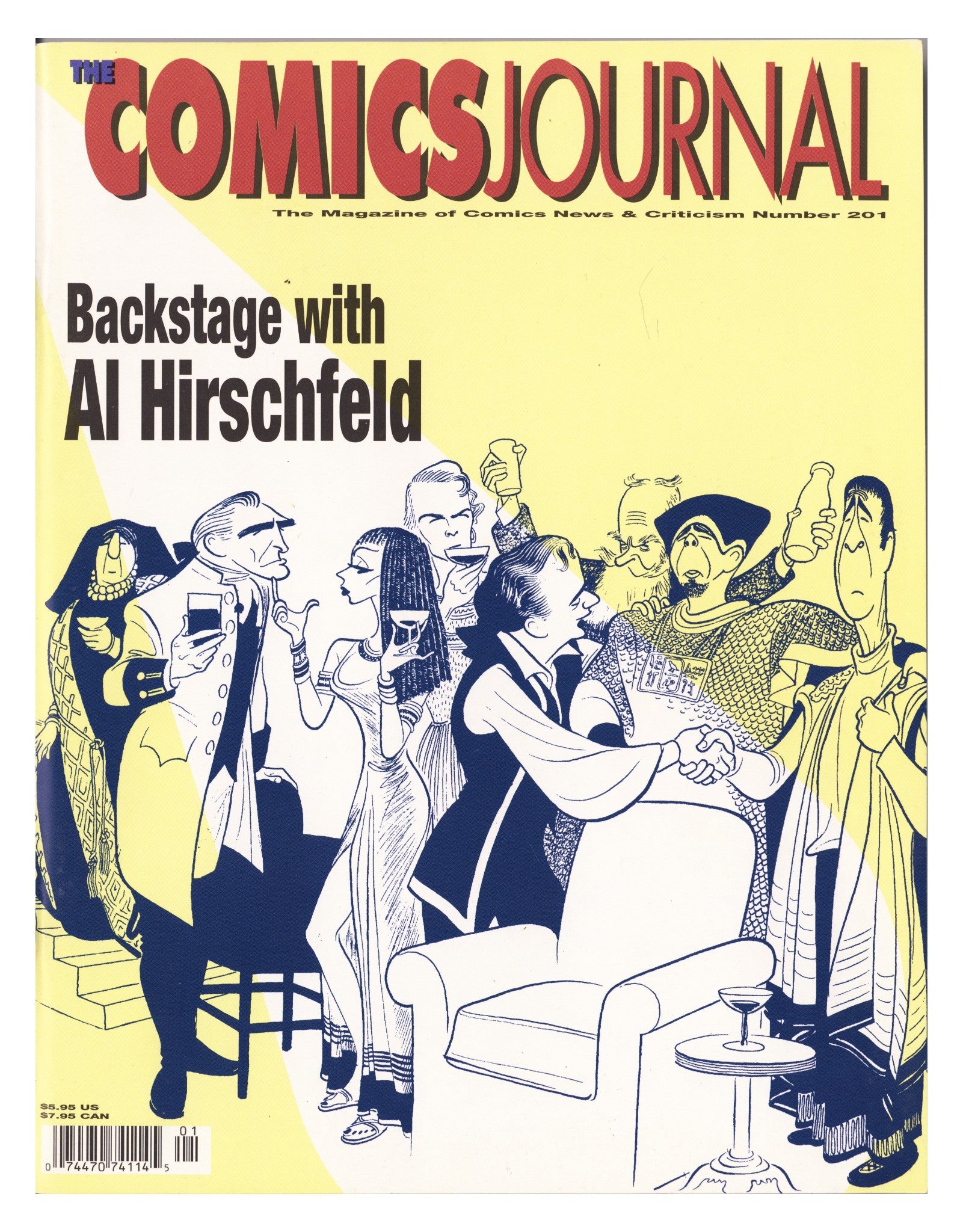 The Comics Journal 201 Mid Grade (1998) 