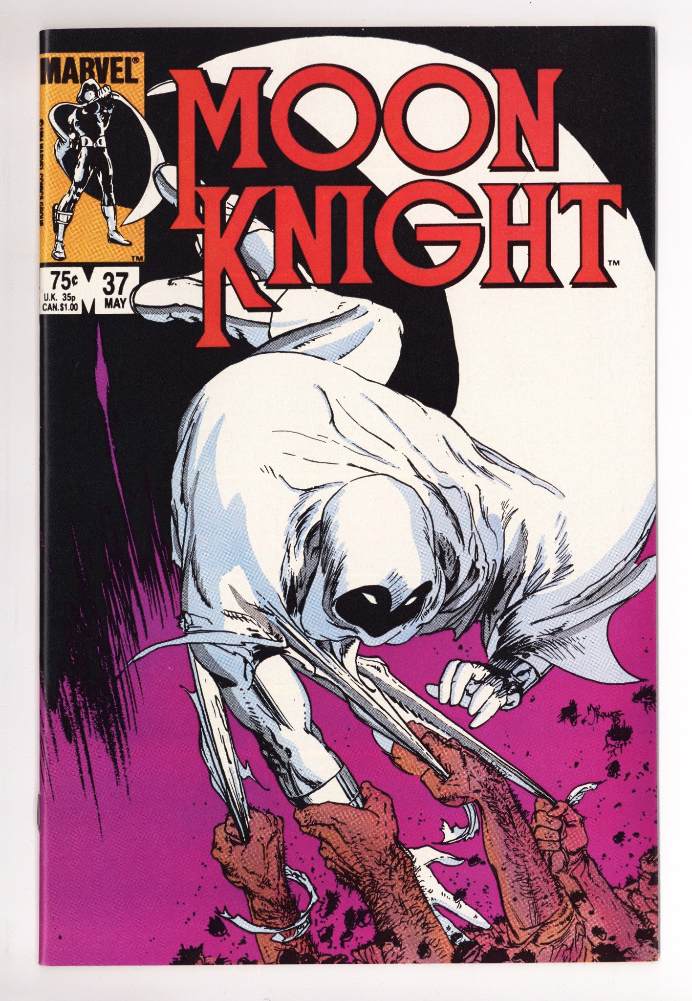 Moon Knight Vol 1 37 NM (9.4) (1984) 