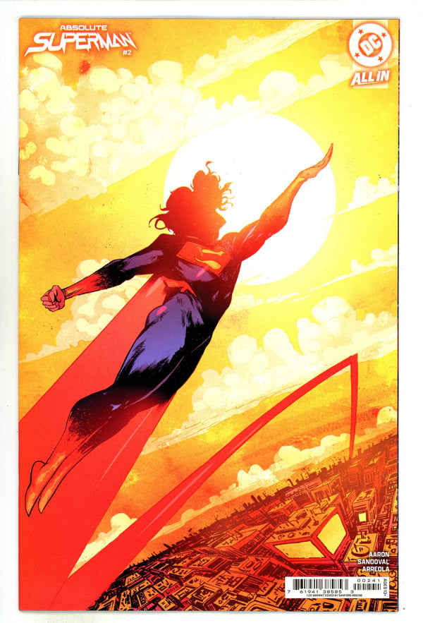 Absolute Superman 2 Greene Incentive Variant NM+ (2024)