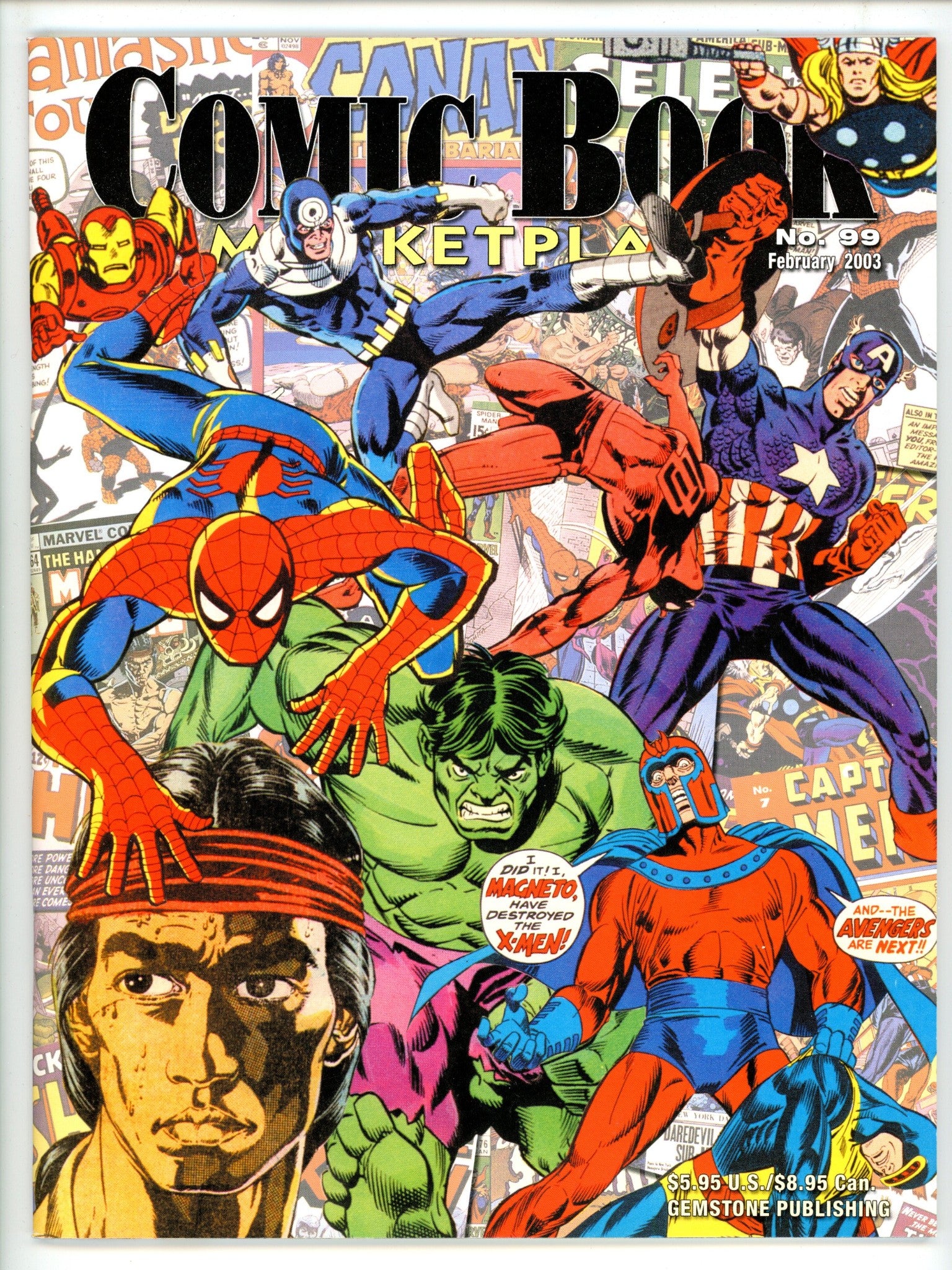 Comic Book Marketplace 99 VF- (7.5) (2003) 