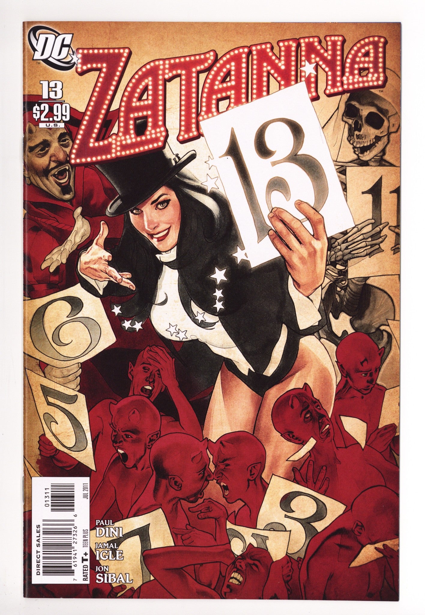 Zatanna Vol 2 13 NM- (9.2) (2011) 