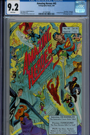 Amazing Heroes 45 CGC 9.2 (NM-) (1984) 