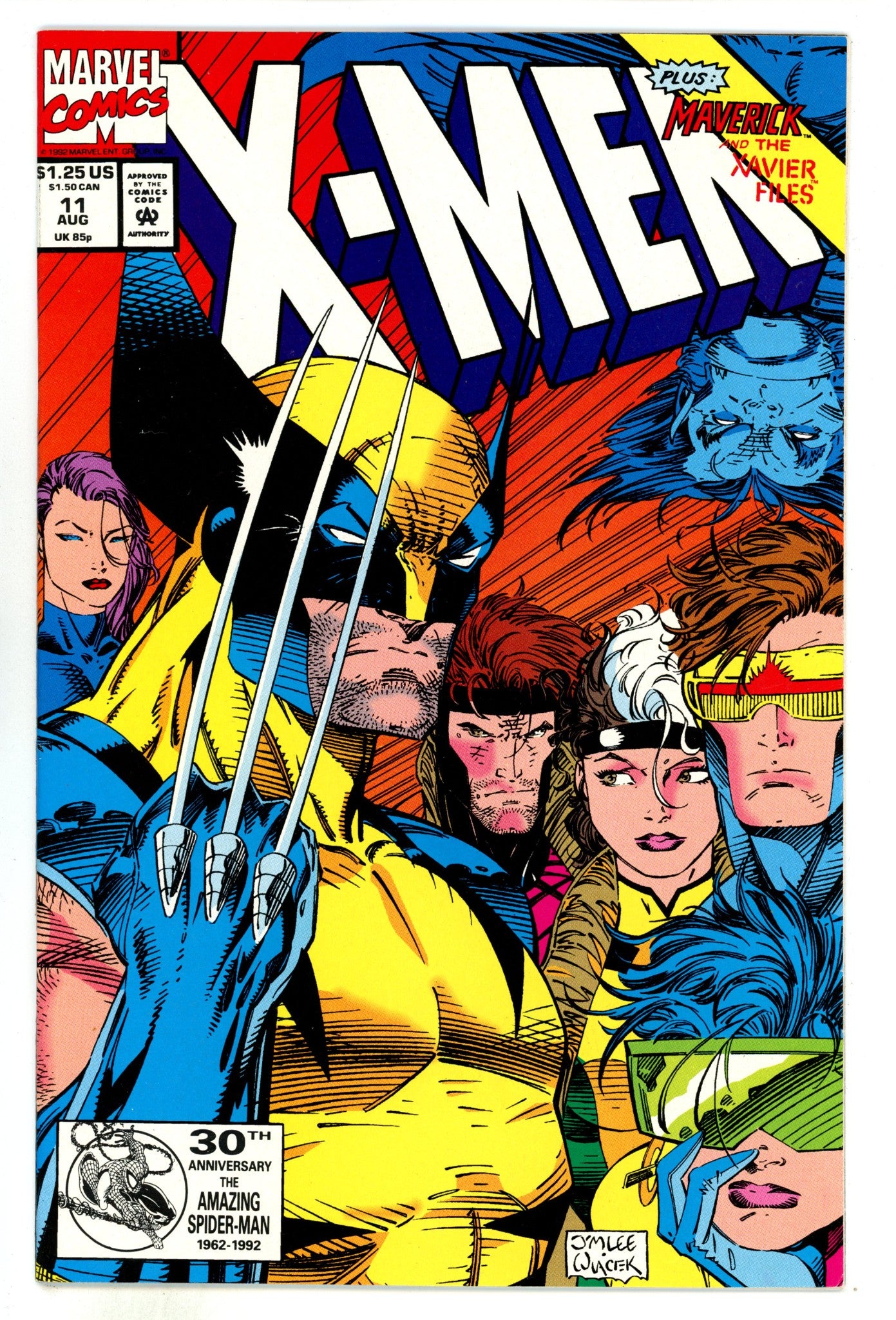 X-Men Vol 1 11  FN/VF (7.0)  (1992)  