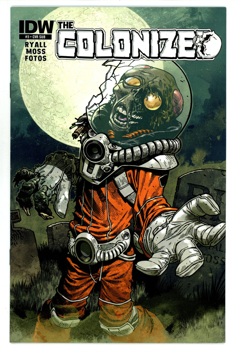 The Colonized 3 Mid Grade (2013) Rodriguez Variant 