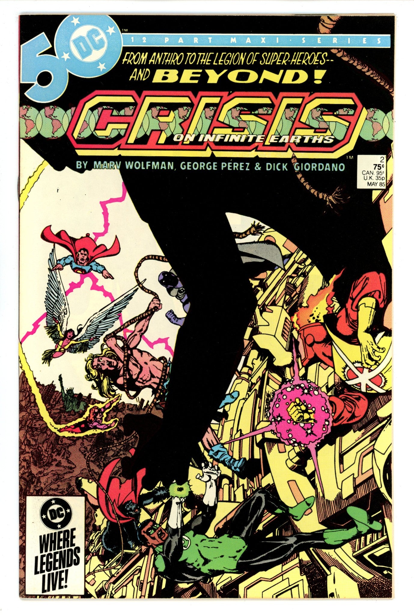 Crisis on Infinite Earths 2 VF+ (8.5) (1985) 