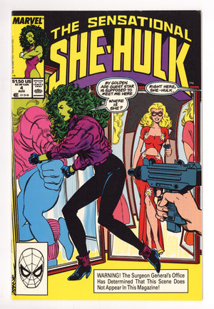 The Sensational She-Hulk 4 Mid Grade (1989)