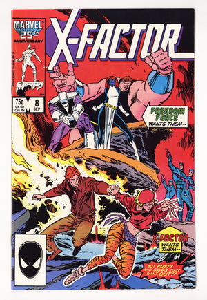 X-Factor Vol 1 8 High Grade (1986)