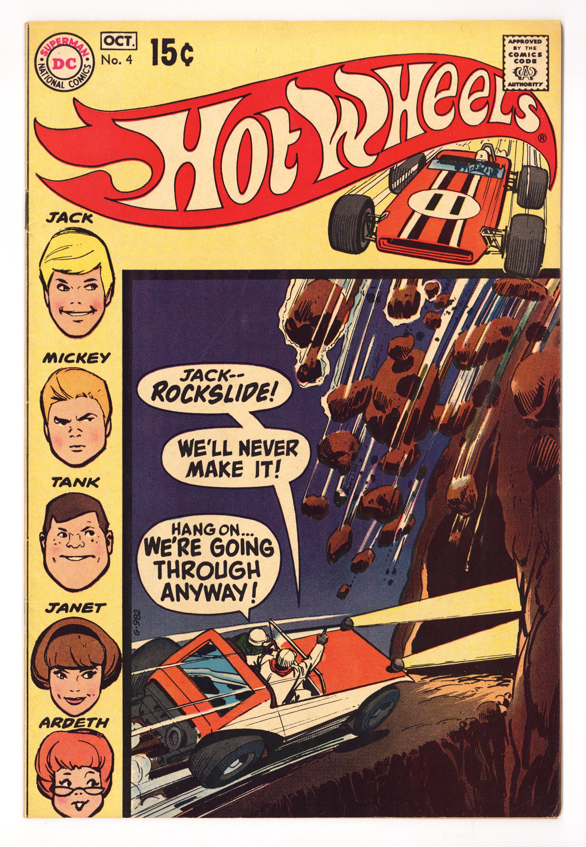 Hot Wheels 4 FN (6.0) (1970) 