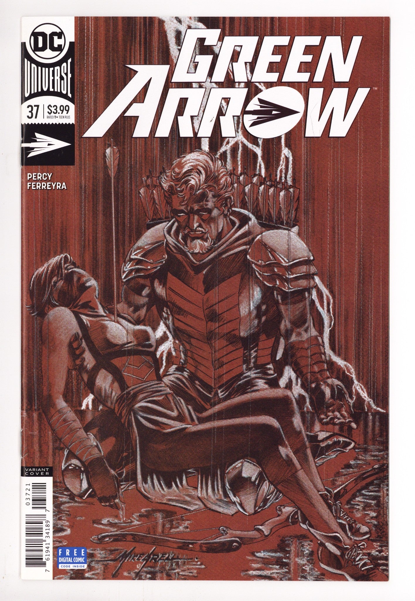 Green Arrow Vol 6 37 High Grade (2018) Grell Variant 