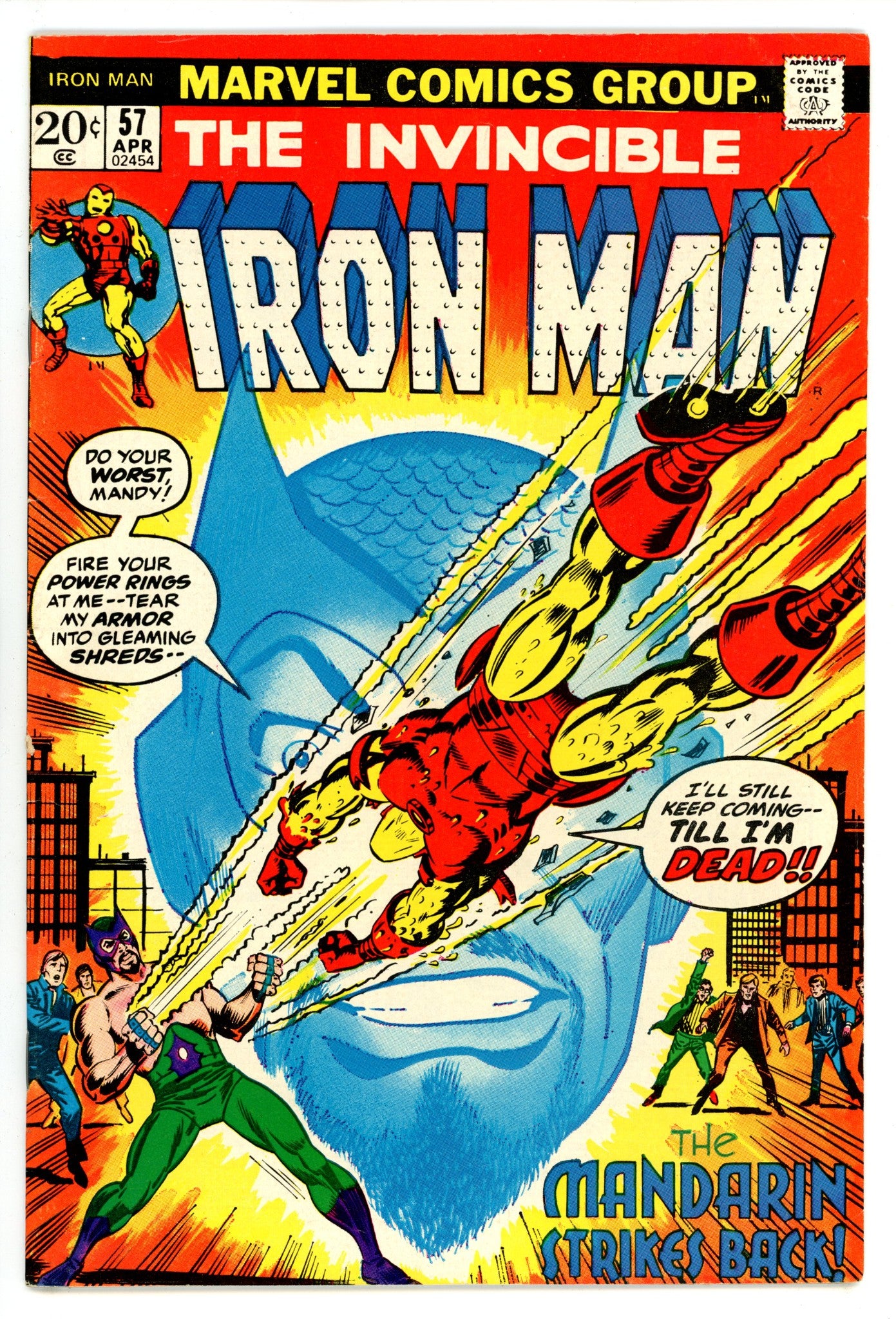 Iron Man Vol 1 57 FN/VF (7.0) (1973) 