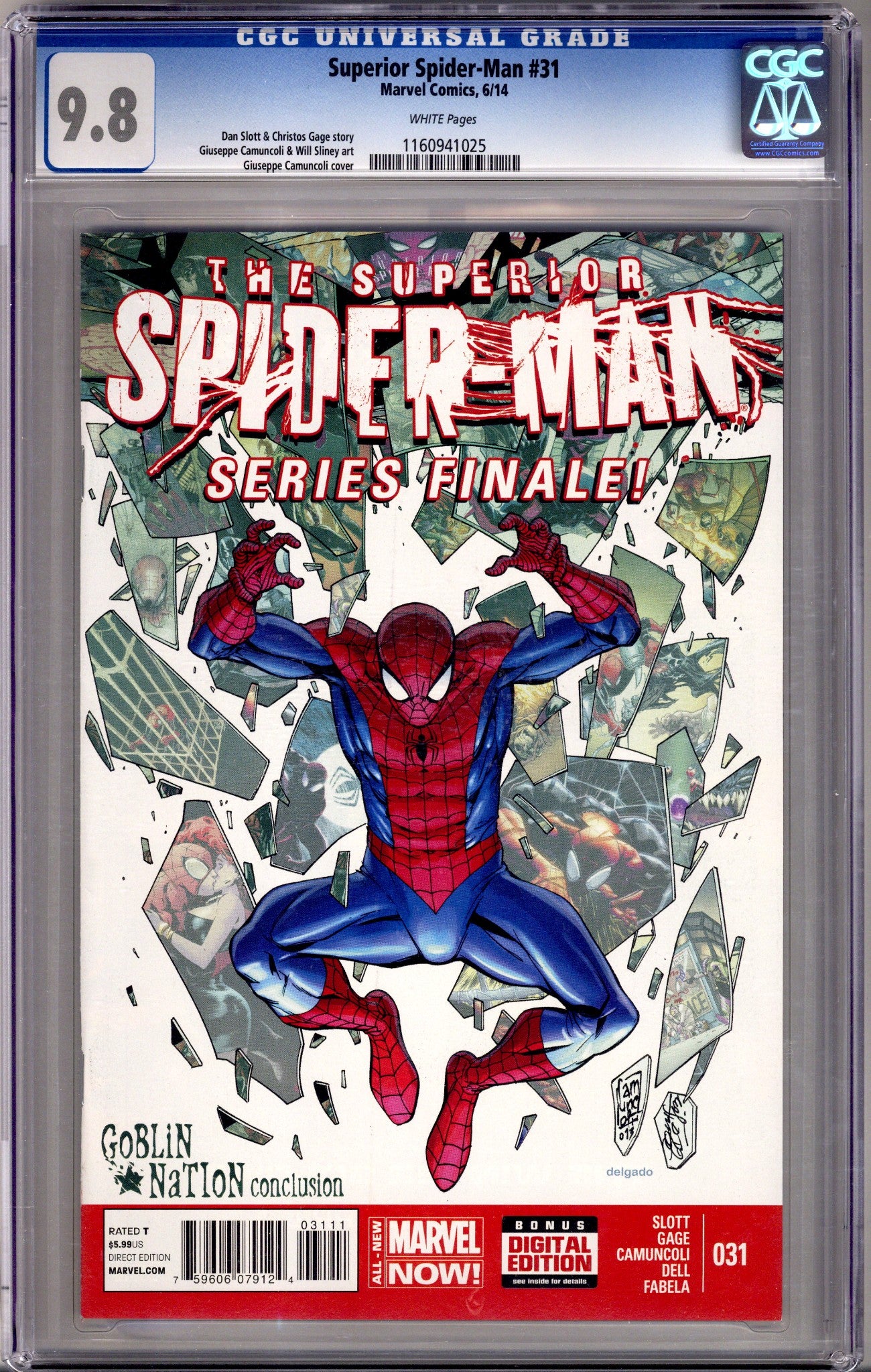 Superior Spider-Man Vol 1 31 CGC 9.8 (NM/M) (2014)