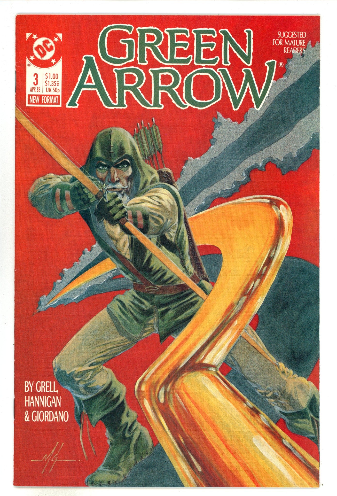 Green Arrow Vol 2 3 Mid Grade (1988) 