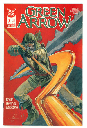 Green Arrow Vol 2 3 Mid Grade (1988)
