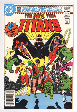 The New Teen Titans Vol 1 1 VF/NM (9.0) (1980) Newsstand