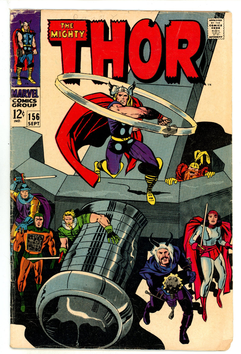 Thor Vol 1 156 VG- (3.5) (1968) 