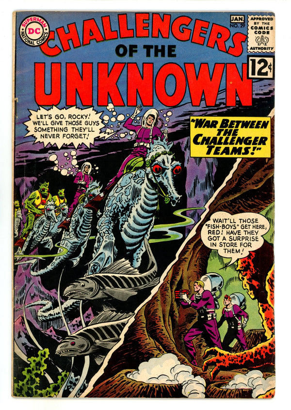 Challengers of the Unknown Vol 1 29 FN+ (6.5) (1962)