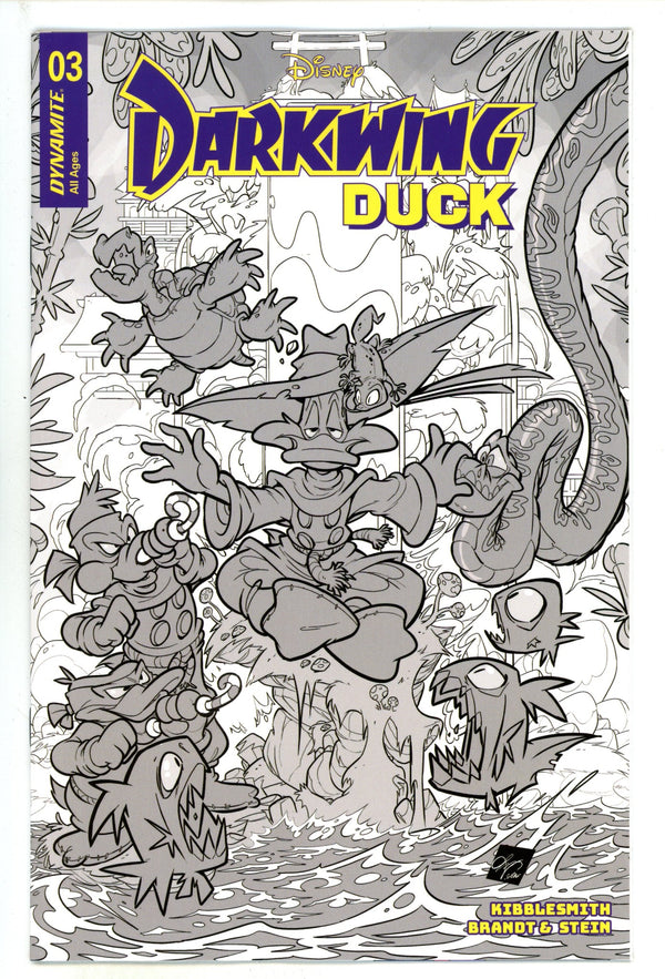 Darkwing Duck 3 Cangialosi B&W Incentive Variant (2025)