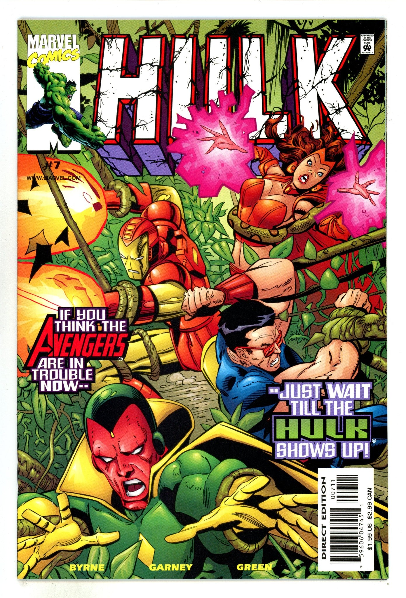 Hulk Vol 2 7 High Grade (1999) 