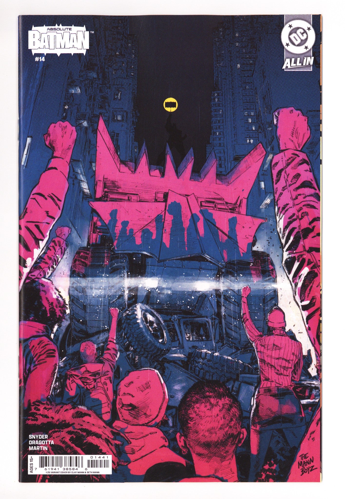 Absolute Batman 14 Mann Incentive NM (2025)