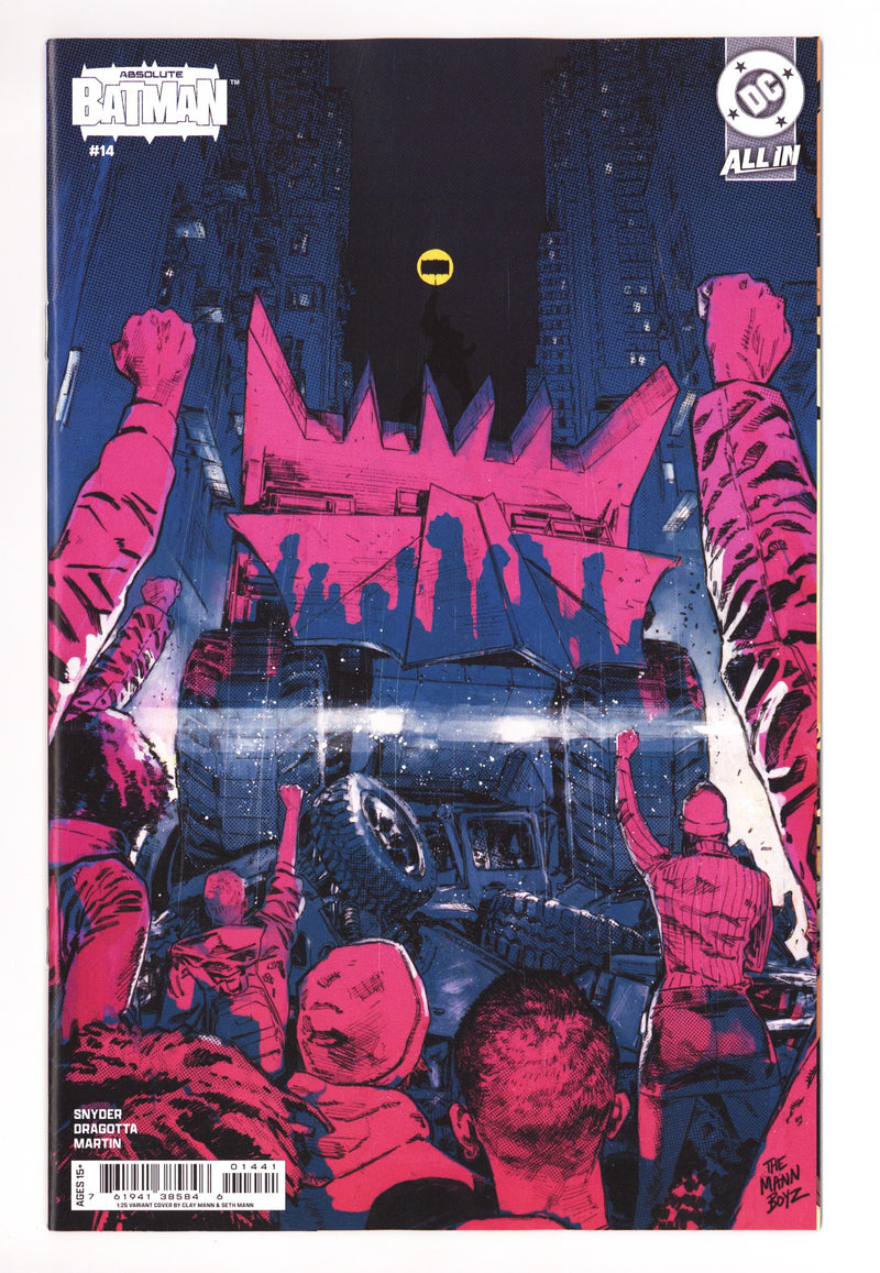 Absolute Batman 14 Mann Incentive NM (2025)