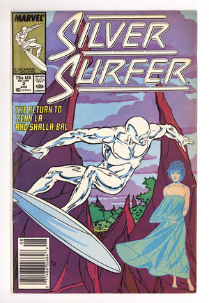 Silver Surfer Vol 3 2 Mid Grade (1987) Newsstand