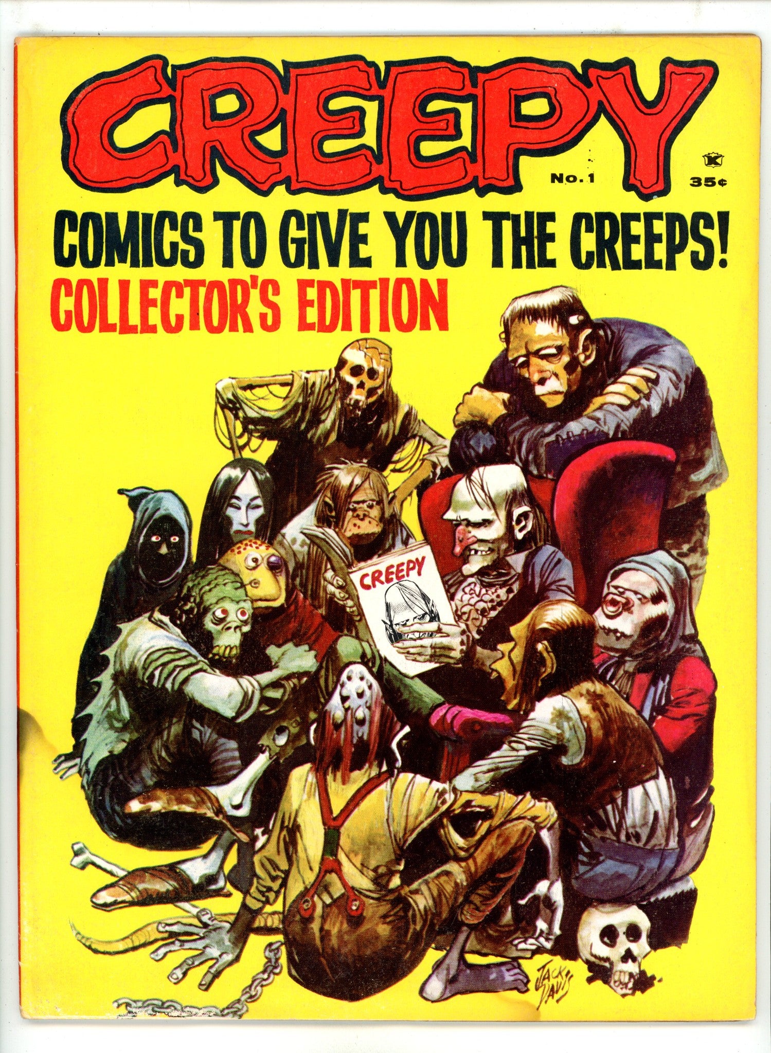 Creepy 1 VG- (3.5) (1964) 